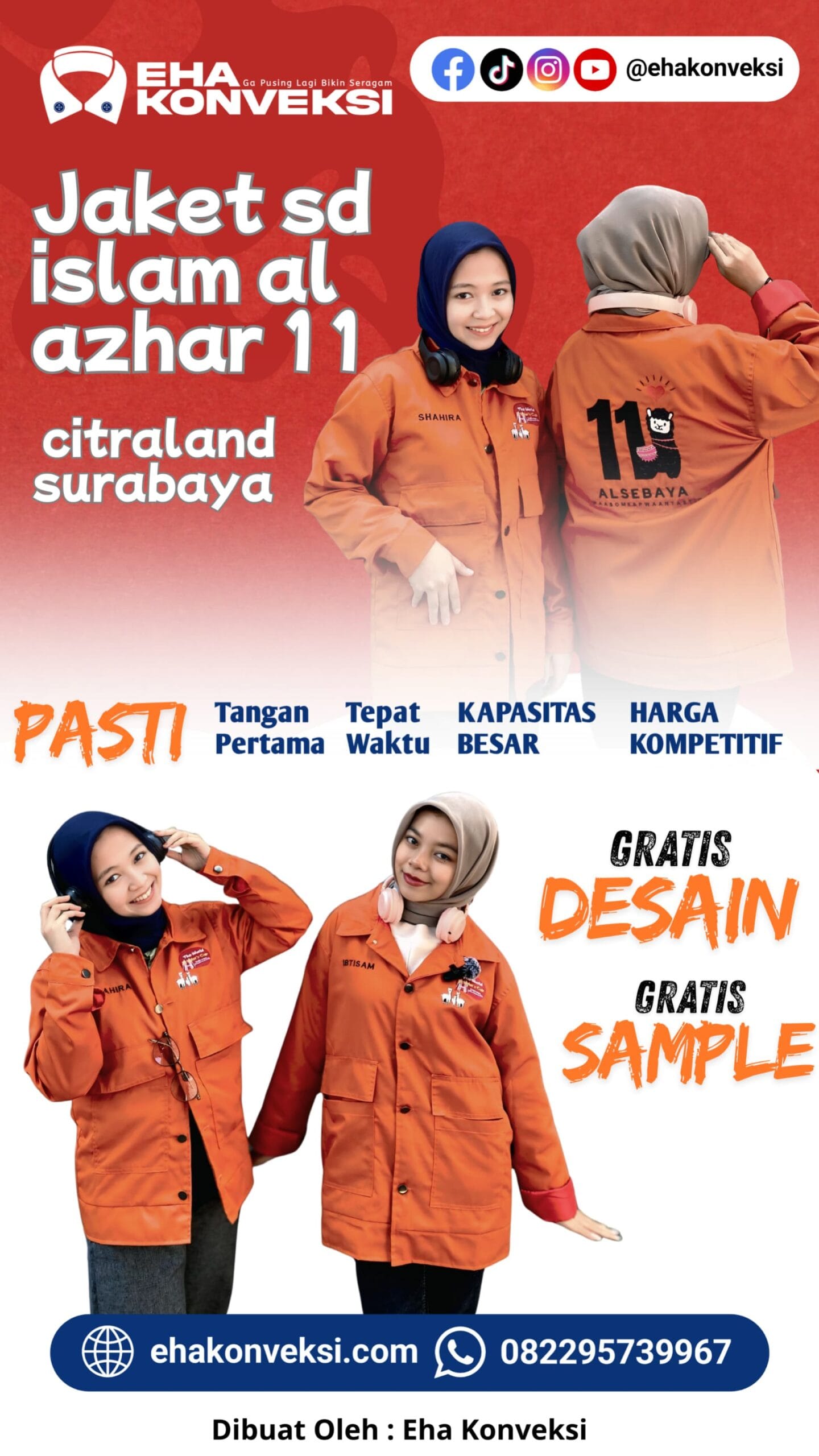 Jaket Seragam - Konveksi Jaket Custom Bandung