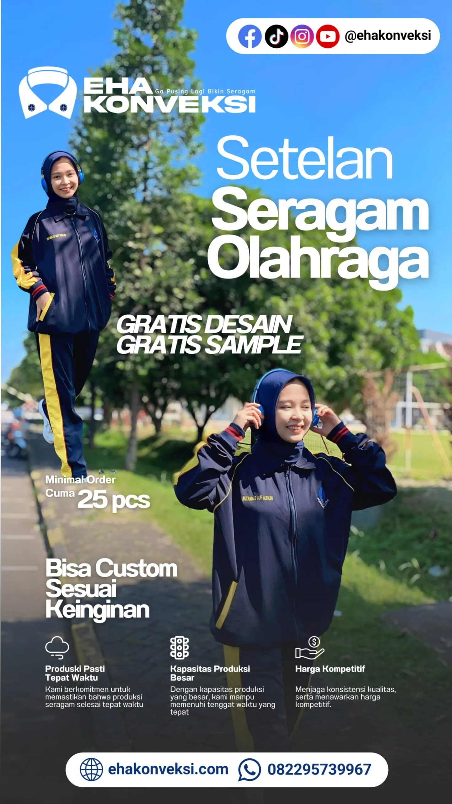Seragam Olahraga - Konveksi Seragam Olahraga