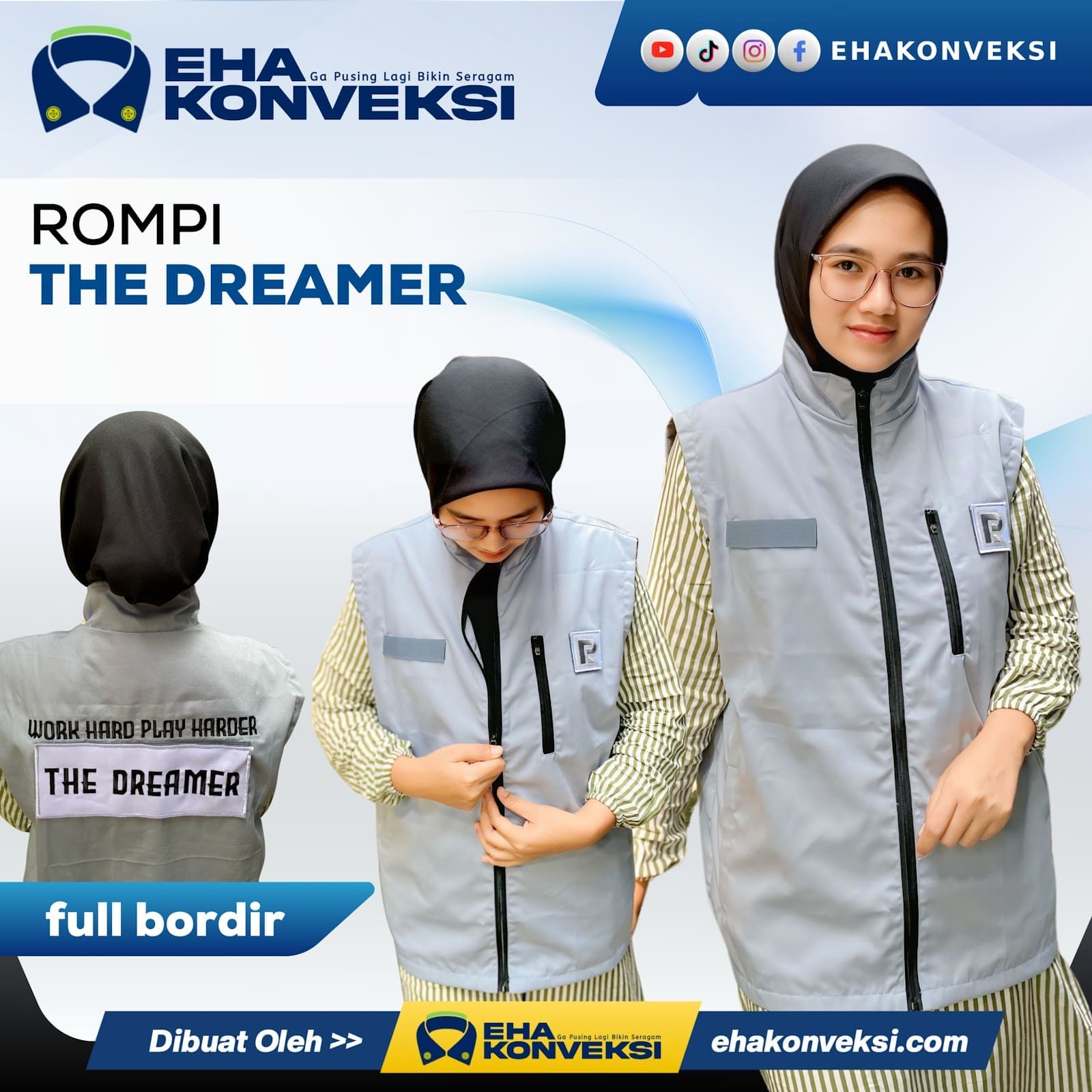 konveksi rompi komunitas