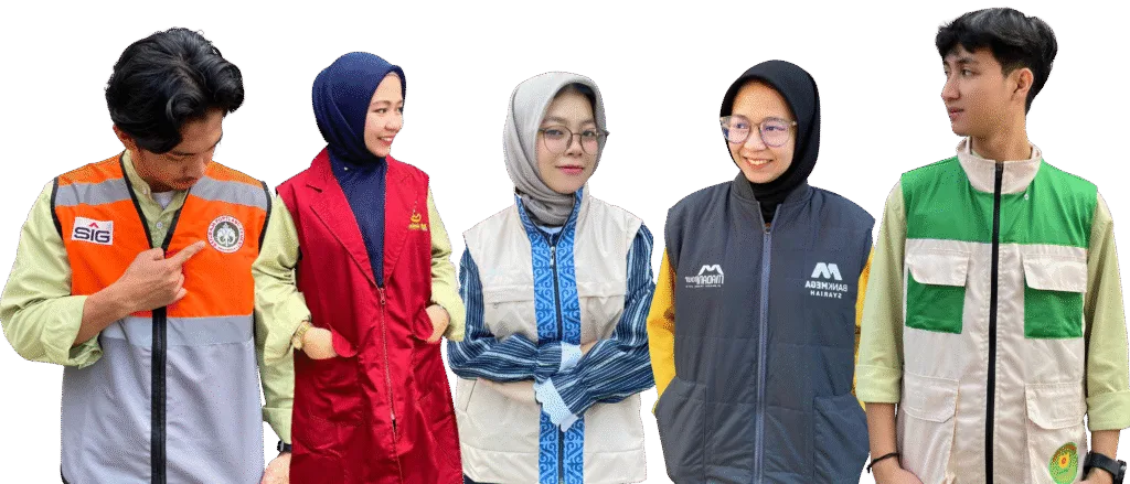 Konveski Rompi Seragam- Rompi Kustom - Vendor Rompi - Buat Rompi