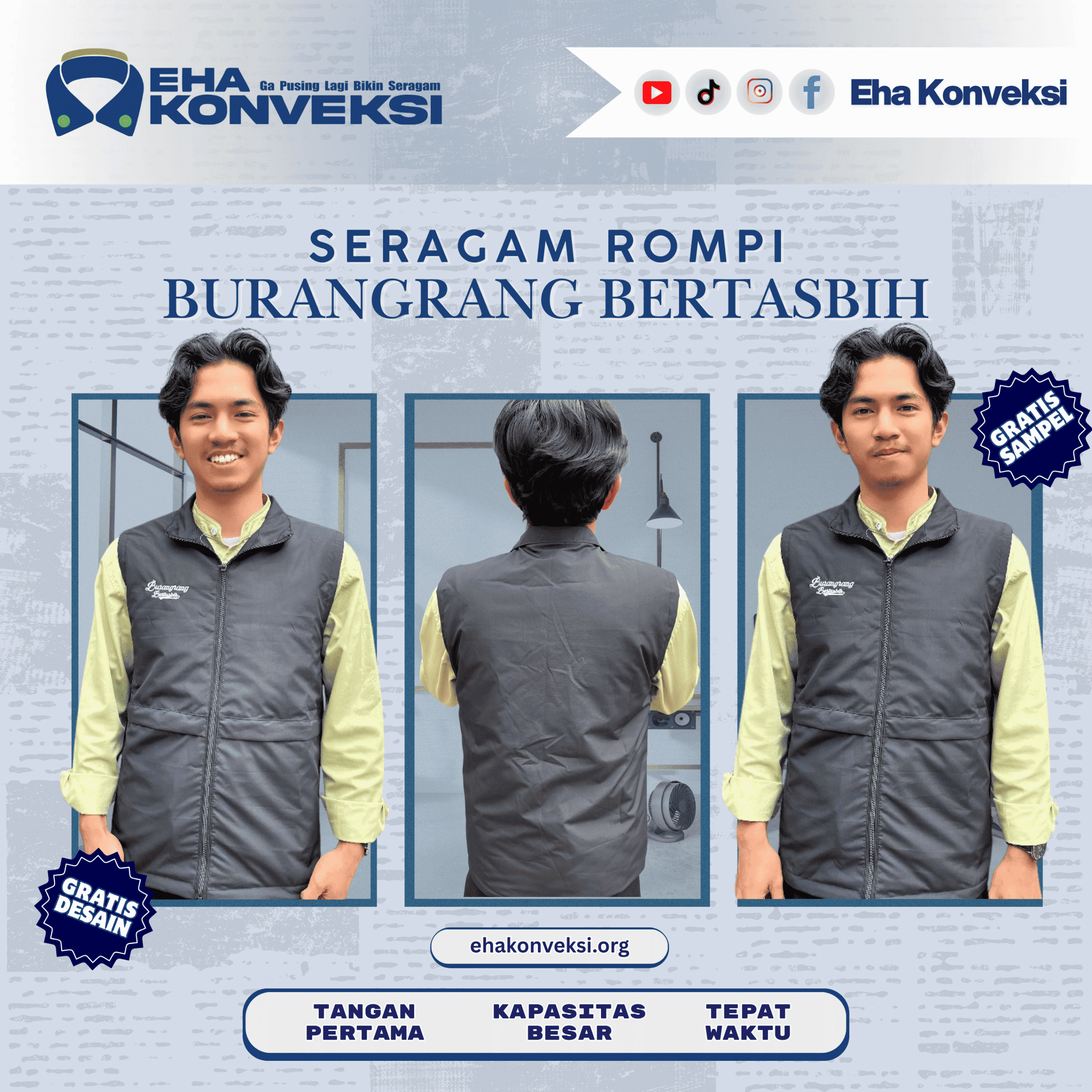 konveksi rompi kustom