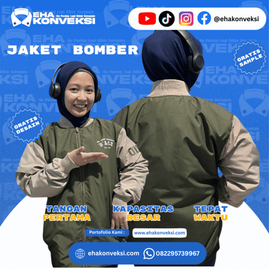 Konveksi jaket Bomber - Jaket Custom - Konveksi Jaket Bandung