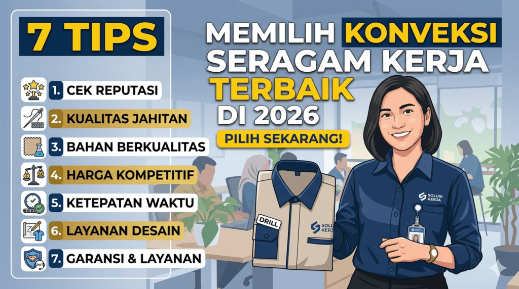 Rekomendasi Konveksi Seragam Kerja Terbaik