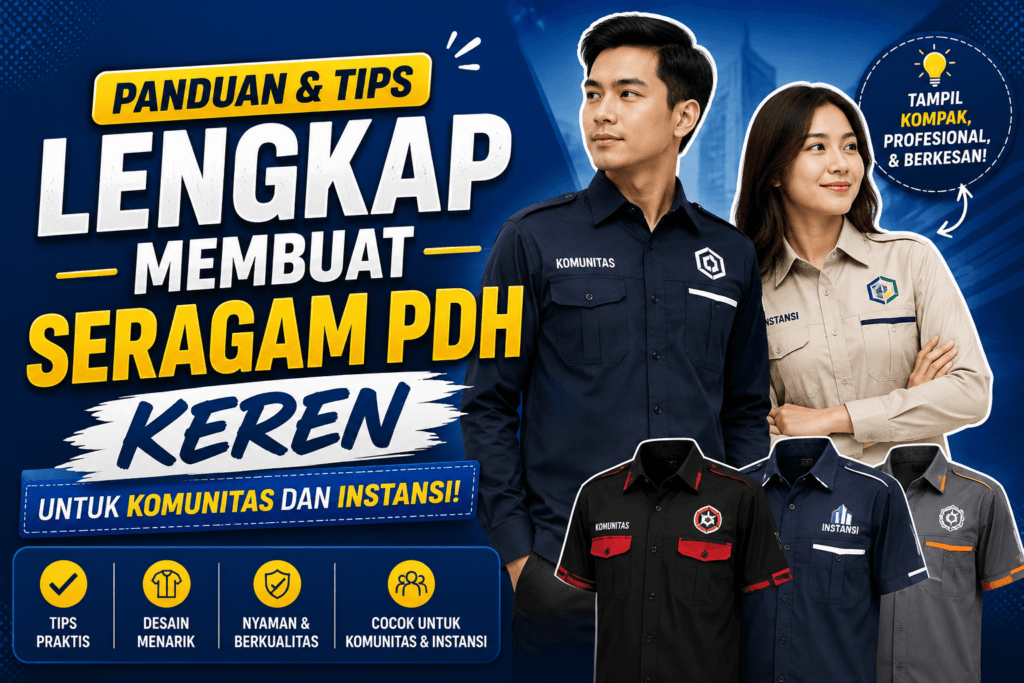 Konveksi PDH - Konveksi Seragam - Konveksi PDH Terdekat