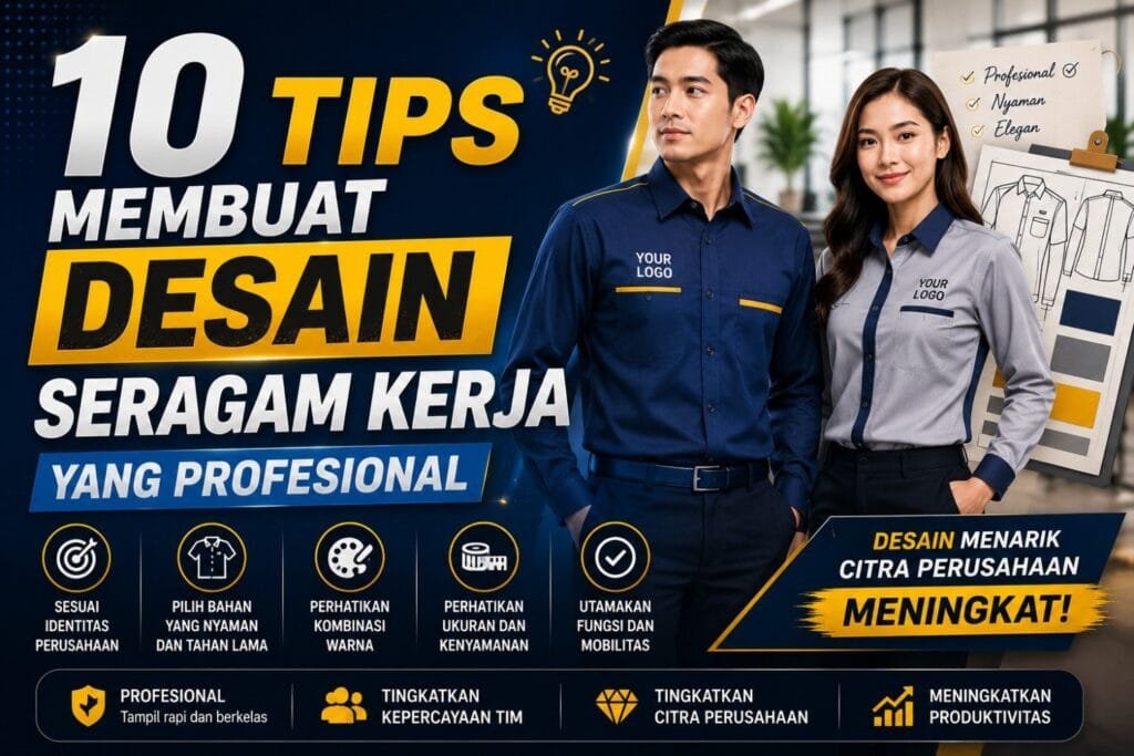 Konveksi Seragam - Tips Membuat Desain Seragam Kerja