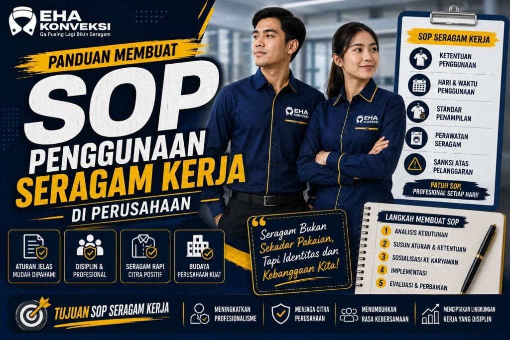 Panduan SOP Penggunaan Seragam Kerja di Perusahaan - Konveksi Seragam