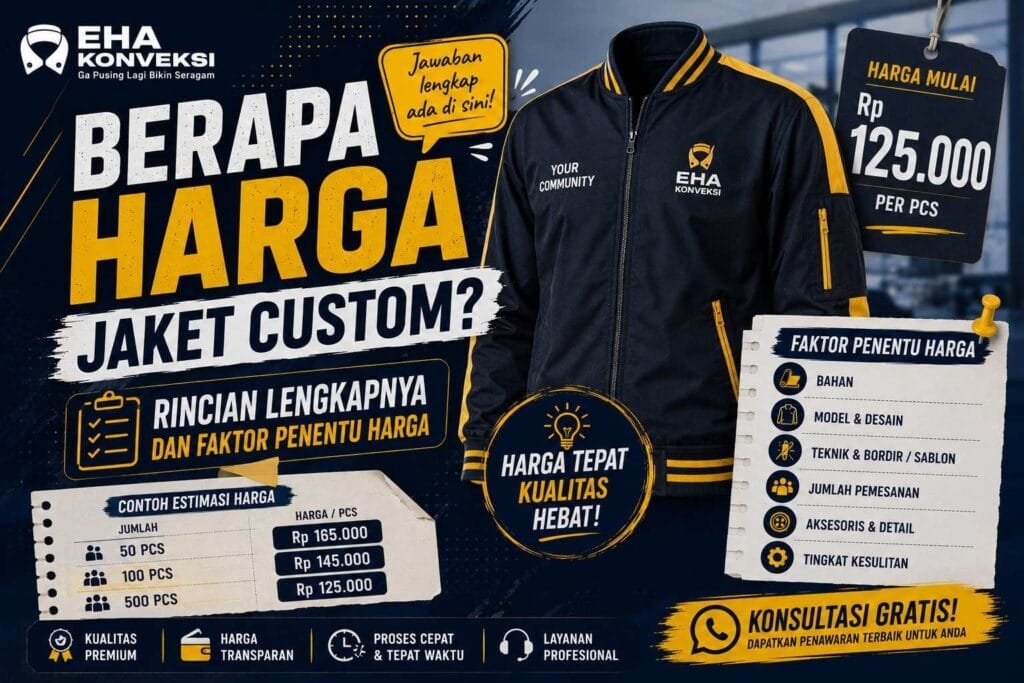 Berapa Harga Jaket Custom