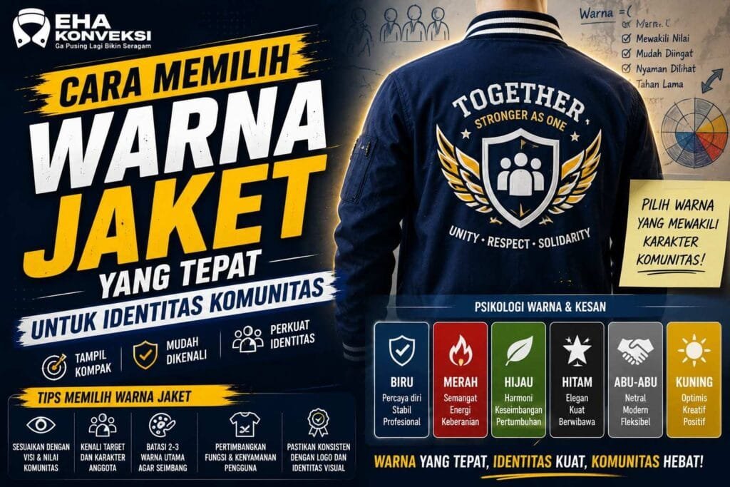 Cara Memilih Warna Jaket
