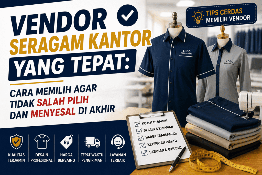 Vendor Seragam Kantor - Konveksi Seragam - Konveksi Seragam Kerja
