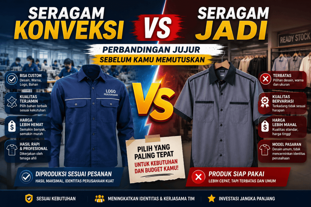 Konveksi Seragam - Konveksi Seragam Kerja