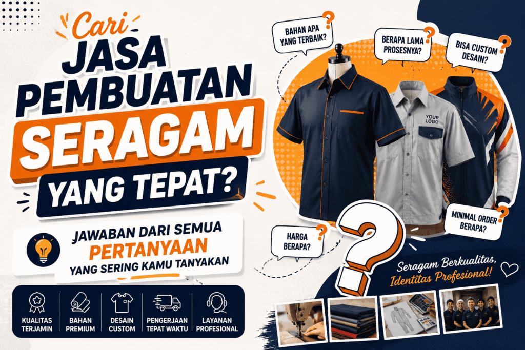 Jasa Pembuatan Seragam - Konveksi Seragam