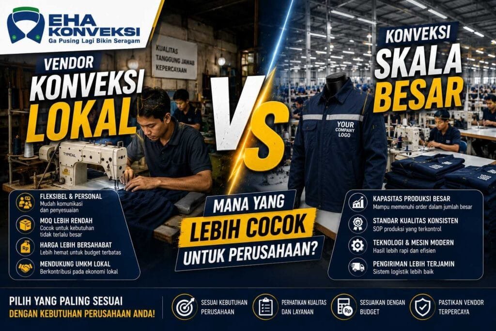 Konveksi Lokal vs Konveksi Skala Besar - Konveksi Seragam
