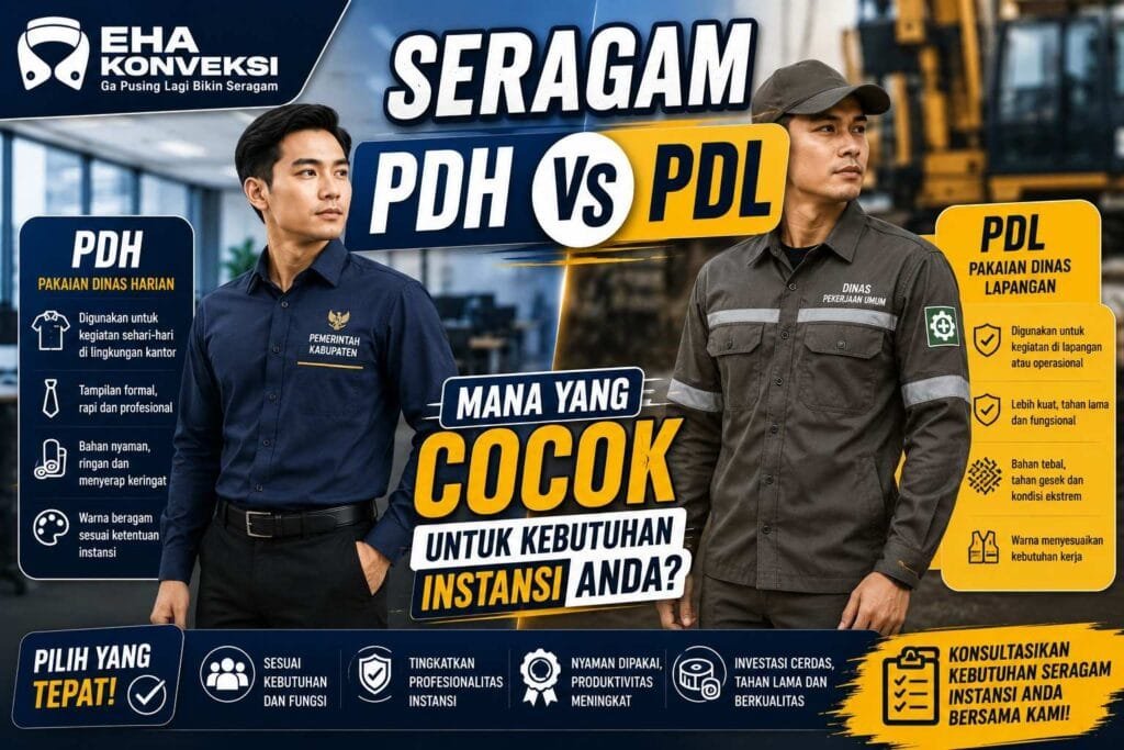 Seragam PDH vs PDL