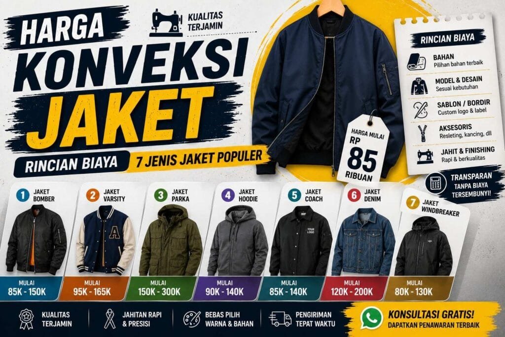 Konveksi Jaket - Konveksi Jaket Custom