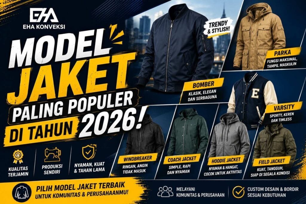 Model Jaket - Konveksi Jaket - Jaket Custom