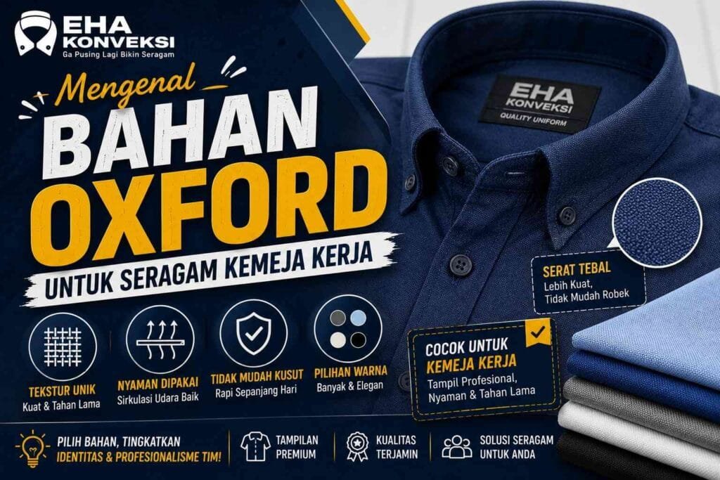 Bahan Oxford untuk Seragam