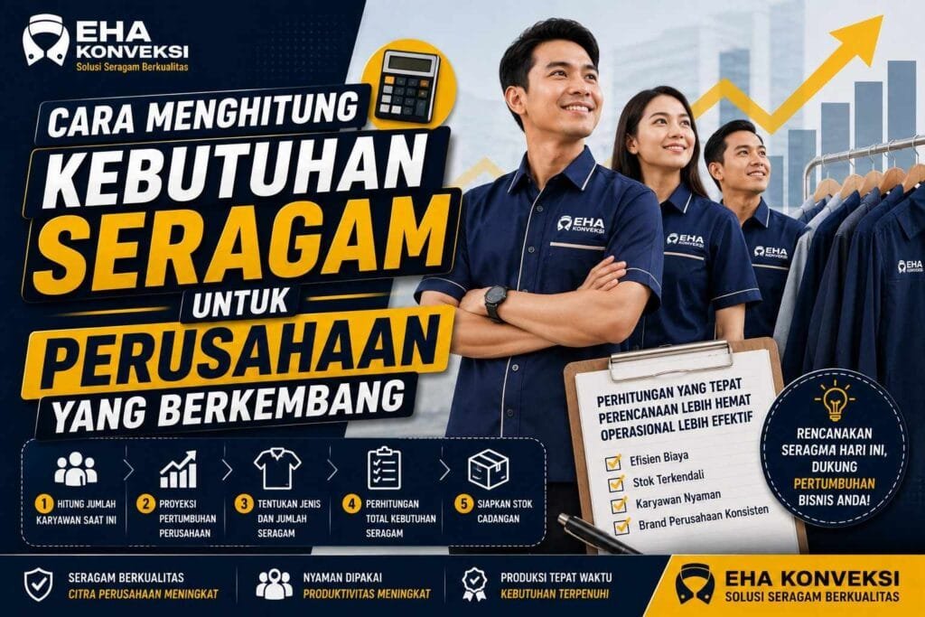 Cara Menghitung Kebutuhan Seragam - Konveksi Seragam