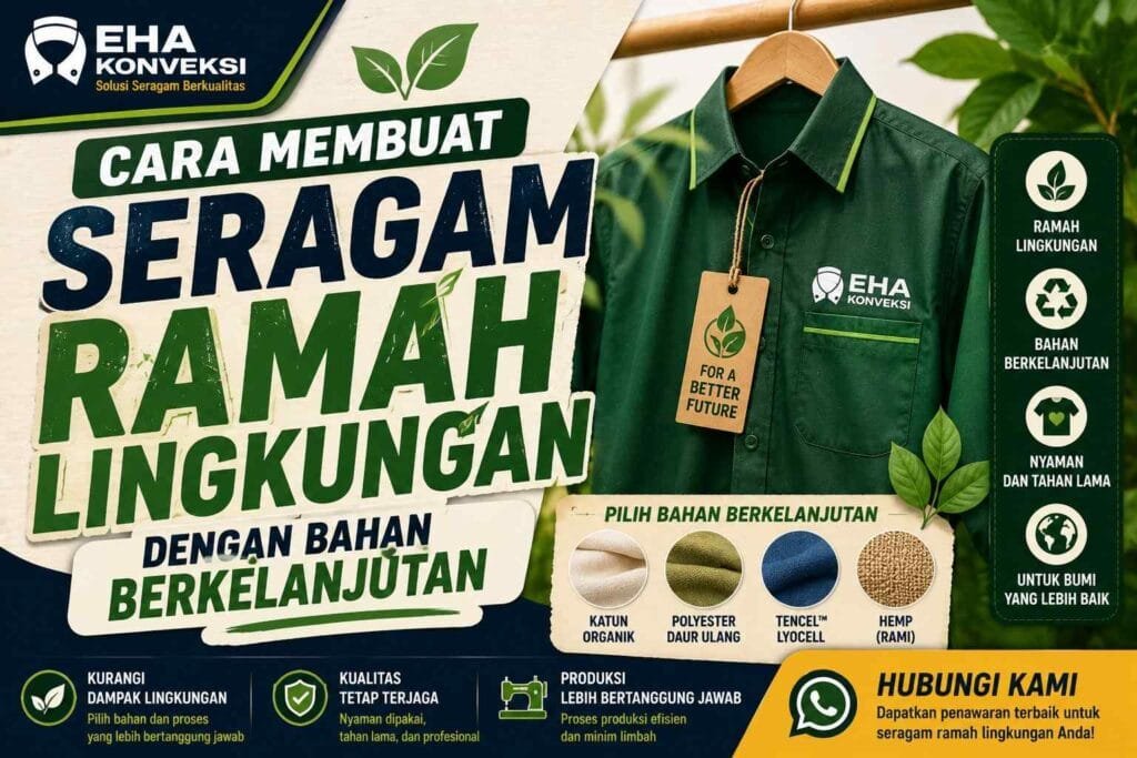 Seragam Ramah Lingkungan dengan Bahan Berkelanjutan - Konveksi Seragam