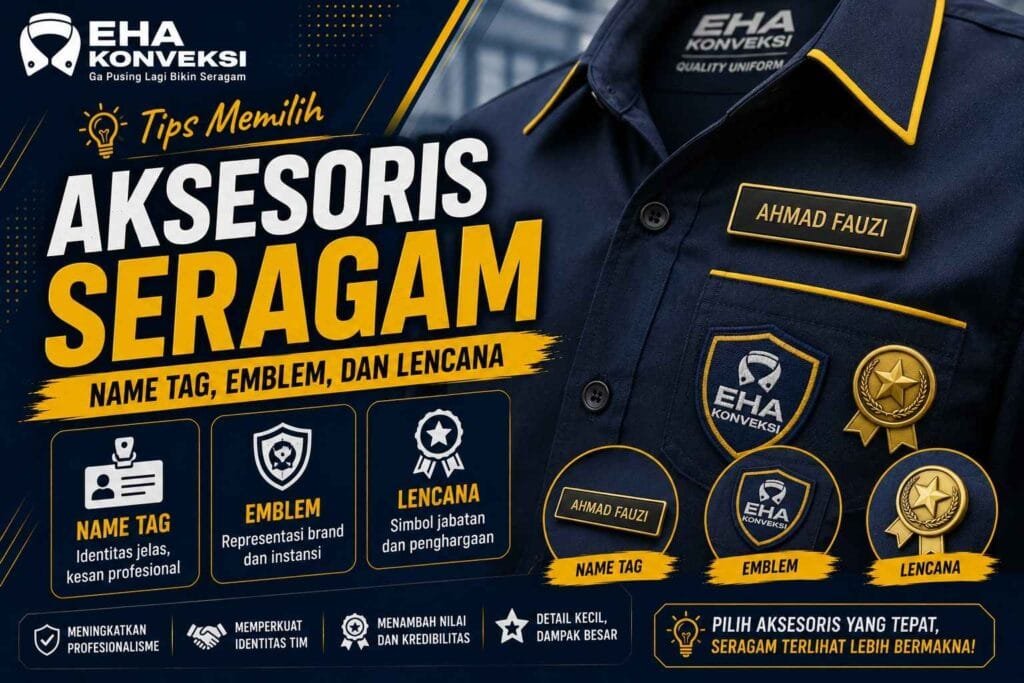 Memilih Aksesoris Seragam - Konveksi Seragam