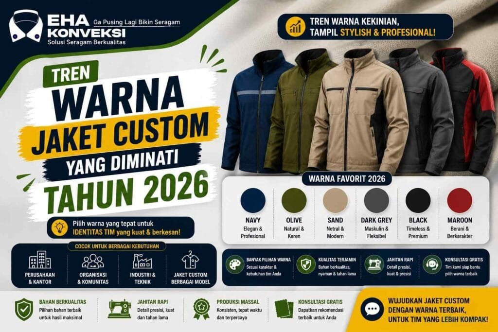 Tren Warna Jaket Custom