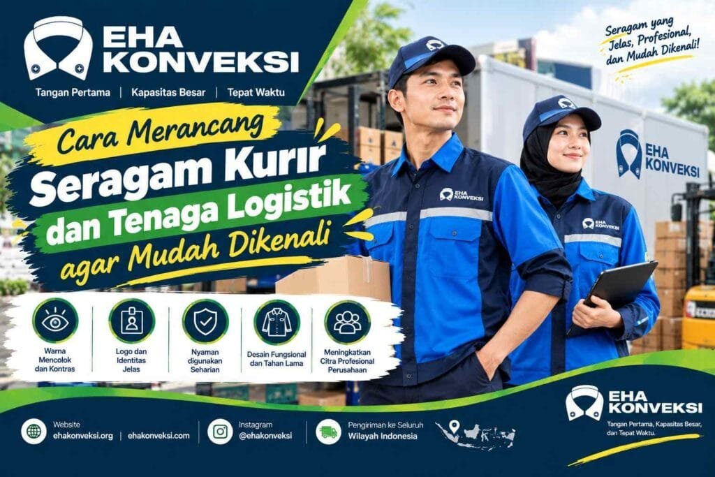 Merancang Seragam Kurir dan Tenaga Logistik - Konveksi Seragam