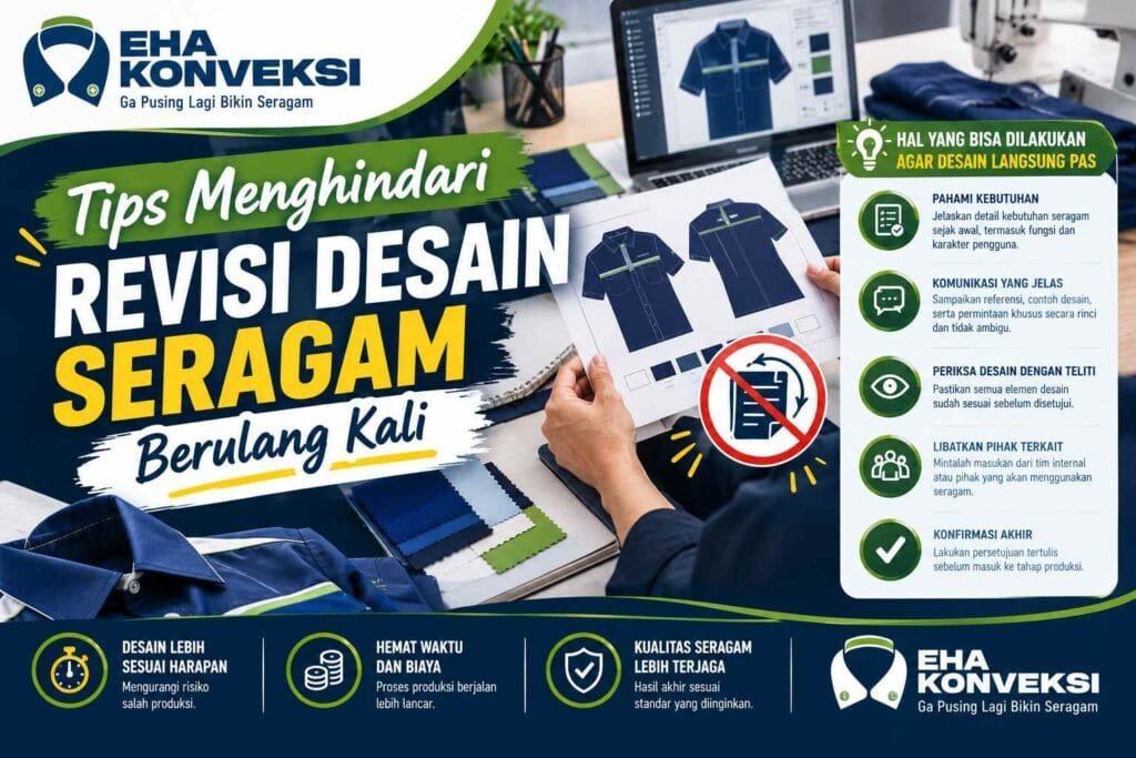 Revisi Desain Seragam - Konveksi Seragam