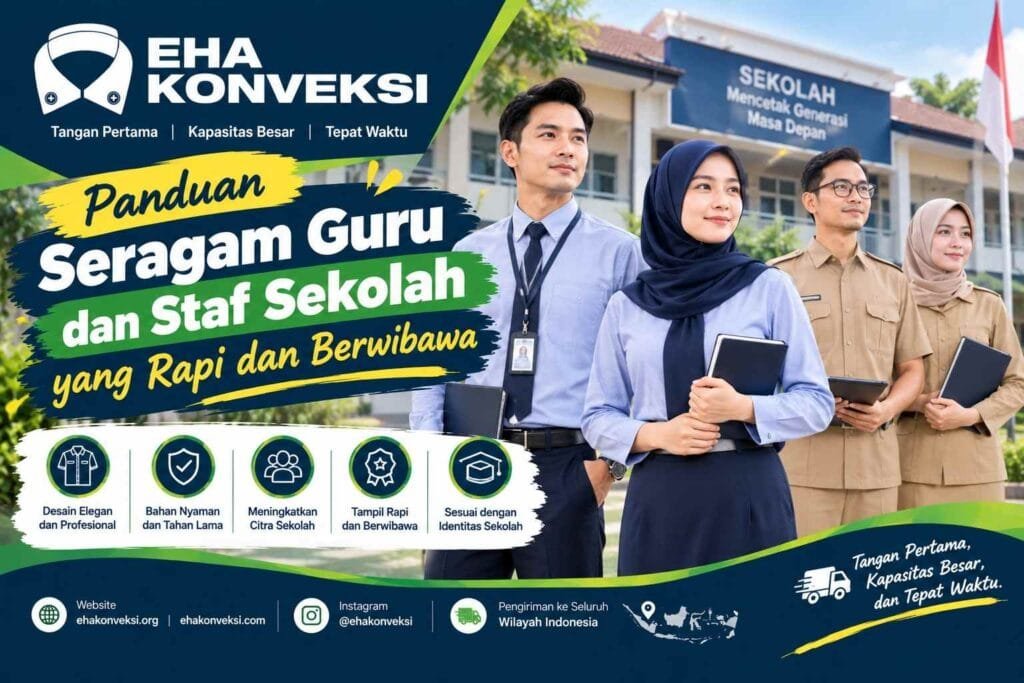 Seragam Guru dan Staf Sekolah - Konveksi Seragam