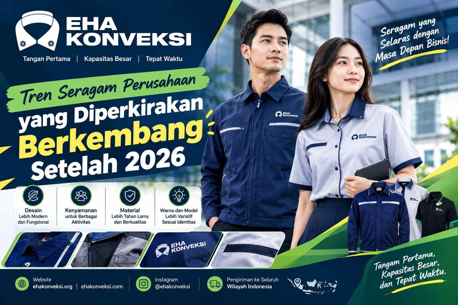 Tren Seragam Perusahaan Setelah 2026 - Konveksi Seragam