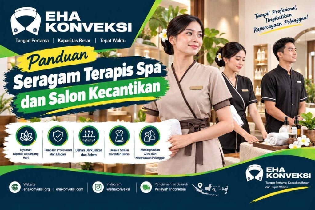 seragam terapis spa dan salon kecantikan - Konveksi Seragam