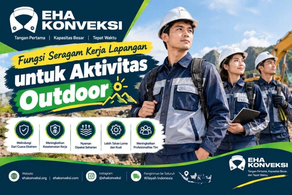 fungsi seragam kerja lapangan - Konveksi Seragam