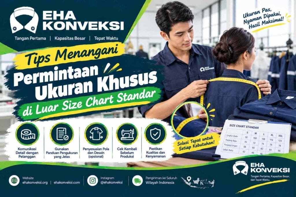 permintaan ukuran khusus - Konveksi Seragam